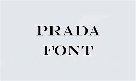 prada schrift pullower|Prada font.